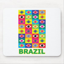 Pop Art Brazil mousepads