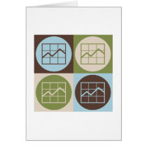 Pop Art Budget Analysis Greeting Card