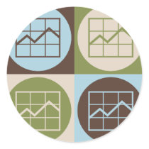Pop Art Budget Analysis Sticker