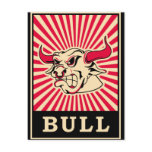 Pop Art Bull Post Cards