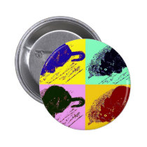 Pop Art Cat 2 buttons