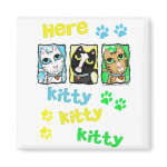 Pop Art Cats magnet