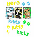 Pop Art Cats t-shirts
