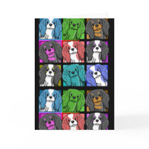 Pop Art Cavalier King Charles Spaniel Cards