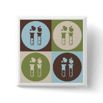Pop Art Chemical Engineering buttons by busybrain Pop Art Chemical Engineering buttons