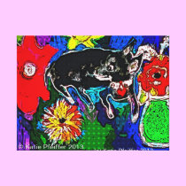 Pop Art  Chihuahua Dog Canvas canvas prints