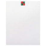 Pop Art Christmas LOVE Letterhead Design