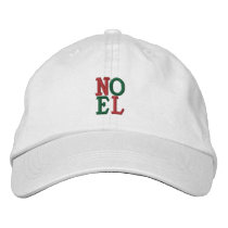 Pop Art Christmas NOEL embroidered hats