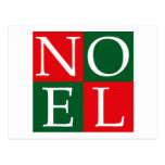 Pop Art Christmas NOEL Postcard