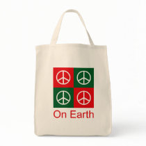 Pop Art Christmas PEACE bags by Ladiebug Pop Art Christmas PEACE bags