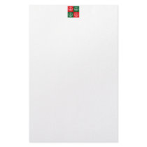 Pop Art Christmas PEACE stationery