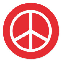 Pop Art Christmas PEACE stickers by Ladiebug Pop Art Christmas PEACE stickers