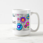 Pop Art CIRCLES Personalizable MUG