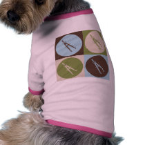Pop Art Civil Engineering Dog T-shirt