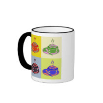 Pop Art Coffee Mug by whupsadaisy Pop Art Coffee Mug