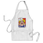 Pop Art / Comic Book Style NO GMOs Apron aprons