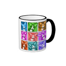 Pop Art Corgi Mug