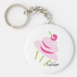 PoP aRt CupCaKe Keychain