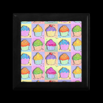 Pop Art Cupcakes Gift Box gift boxes