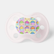 POP ART CUPCAKES PACIFIER