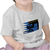 Pop Art Cyclist Tshirts