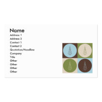 Pop Art Derrick Business Card Template