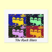 Pop Art Eaglets postcards