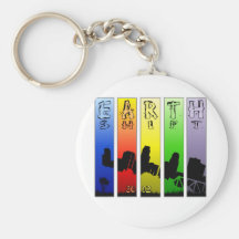 Pop Art EarthShift 2012 Keychains