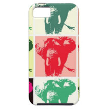 Pop Art Elephants iPhone 5 Covers
