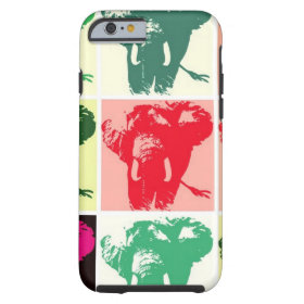 Pop Art Elephants iPhone 6 Case