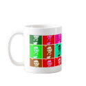 Pop Art .esque Abraham Lincoln mugs