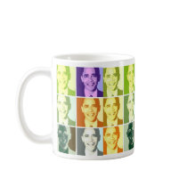 Pop Art .esque Obama Mug