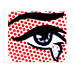 Pop Art Eye Postcards