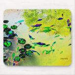 Pop Art Fish Mousepad