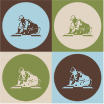 Pop Art Flooring photo sculptures