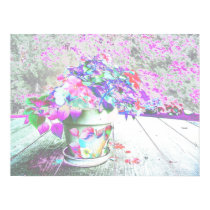 Pop Art Flower Pot posters by debwire Pop Art Flower Pot posters