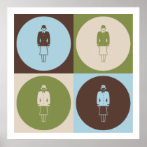 Pop Art Flying Print