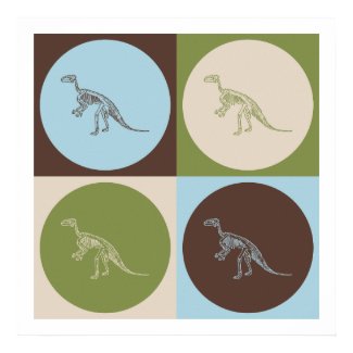 Pop Art Fossil print