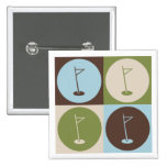 Pop Art Golf Button