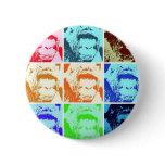 Pop Art Gorilla Button