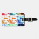 Pop Art Gorillas Luggage Tags