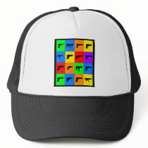 Pop Art Guns hats