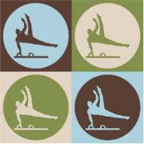 Pop Art Gymnastics photo sculptures by busybrain Pop Art Gymnastics photo sculptures