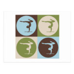 Pop Art Gymnastics Postcards
