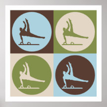 Pop Art Gymnastics Print