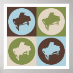 Pop Art Harpsichord Print