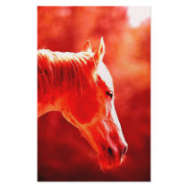 Pop Art Horse Head stationery by made_in_atlantis Pop Art Horse Head stationery