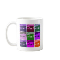Pop Art Horses Coffee Mugs