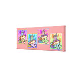 Pop Art HOT DOG Gallery Wrapped Canvas