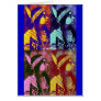 Pop art Indian Maiden by Katie Pfeiffer Cards